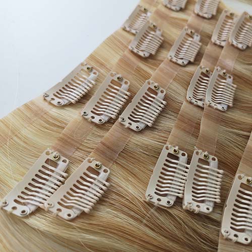 invisible clip in hair extensions wholesale from china hair factory