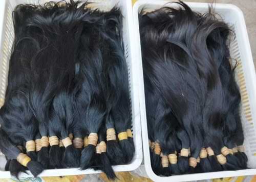 virgin remy hair material