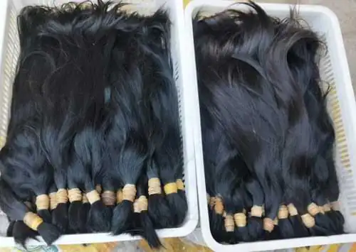 virgin remy hair material
